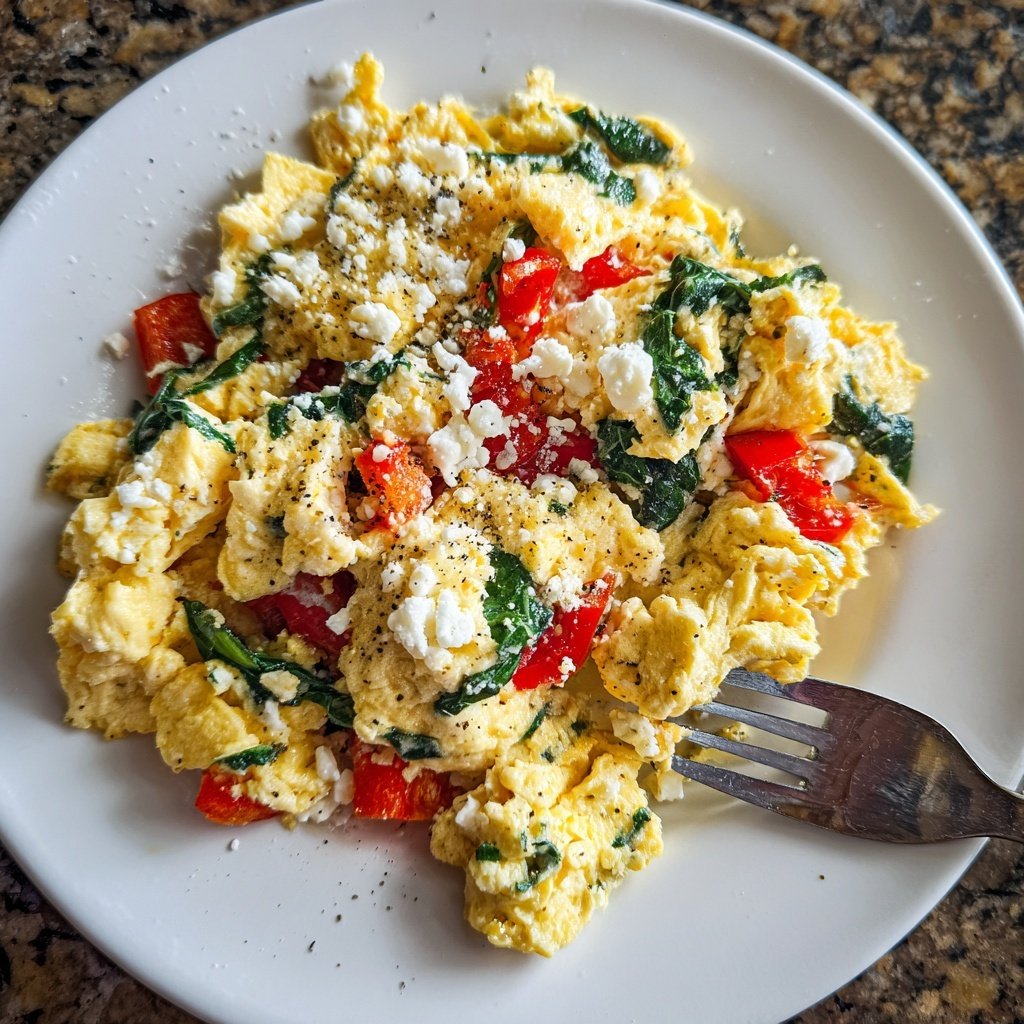 Keto Breakfast Egg Scramble