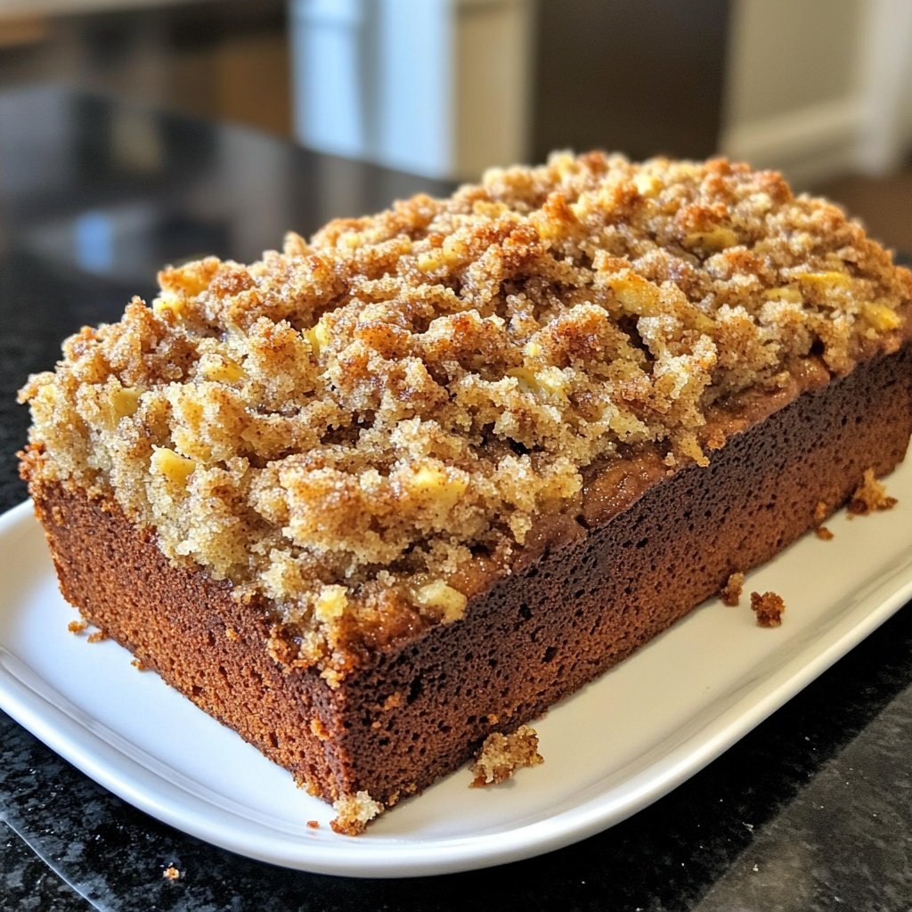 Banana Bread with Brown Sugar Streusel Recipe
