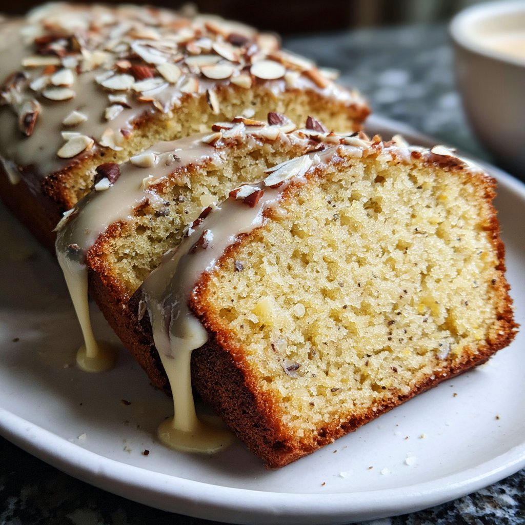 Vanilla Almond Yogurt Cake