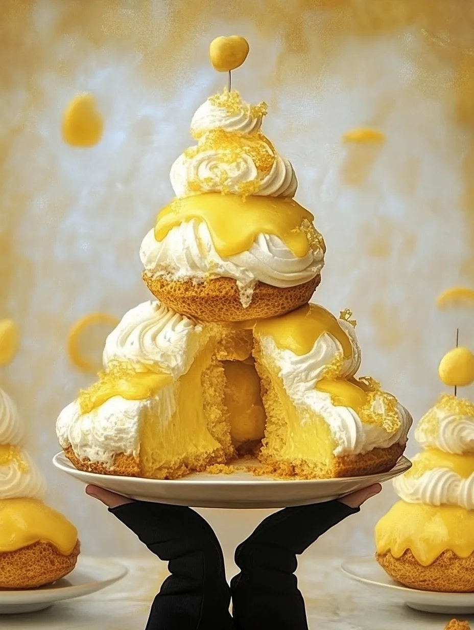 Springtime Lemon Cream Puffs