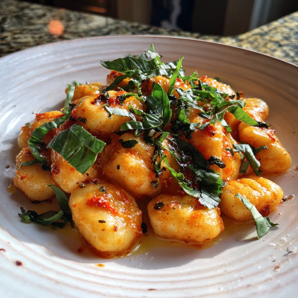 Sunday Tomato Basil Gnocchi