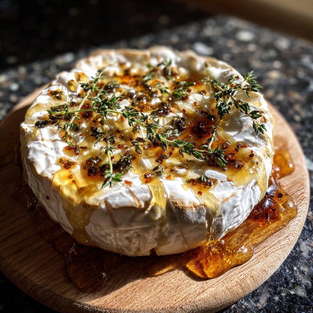 Camembert with Honey and Thyme