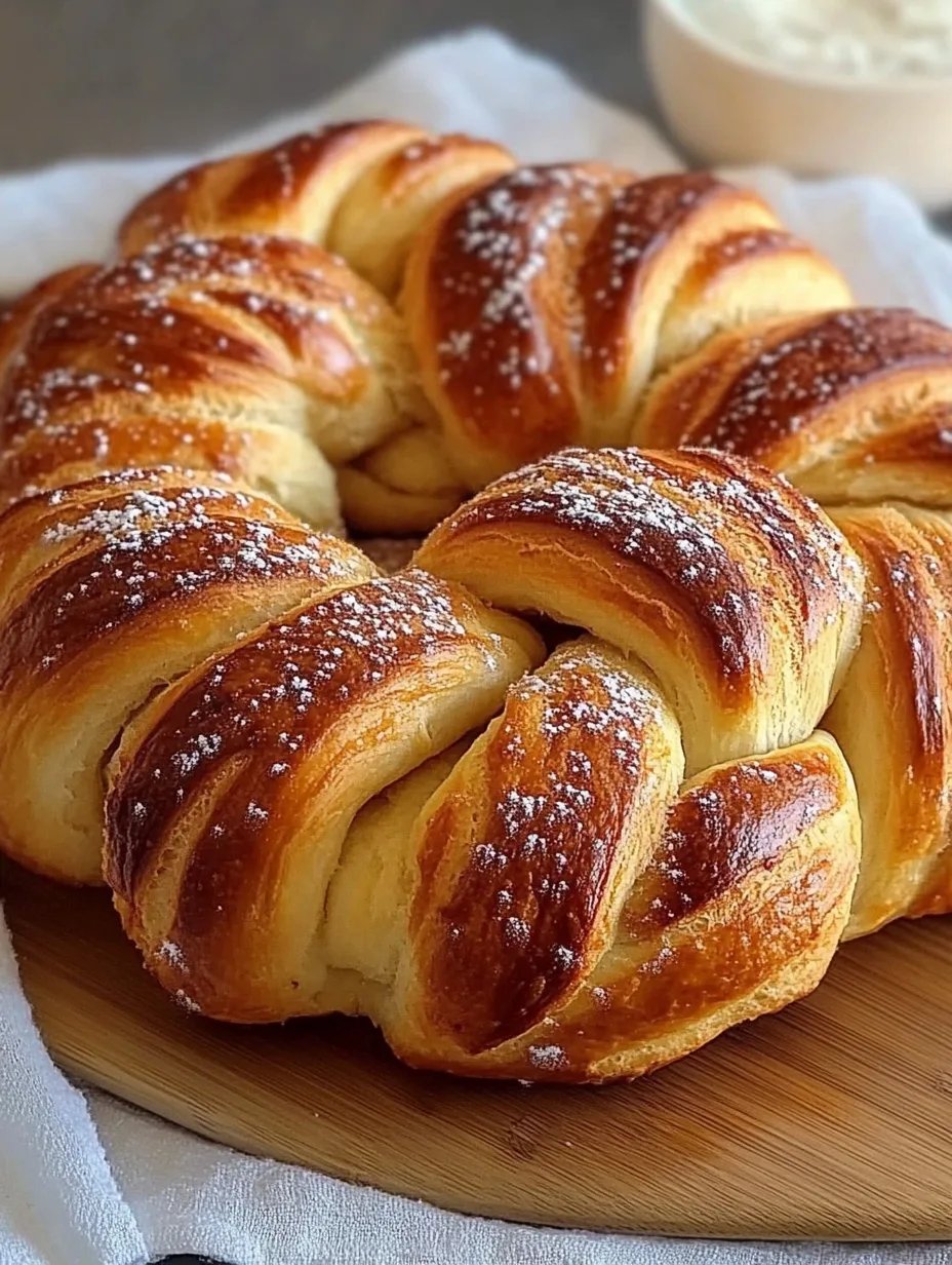 Beautifully Braided Cinnamon Buns