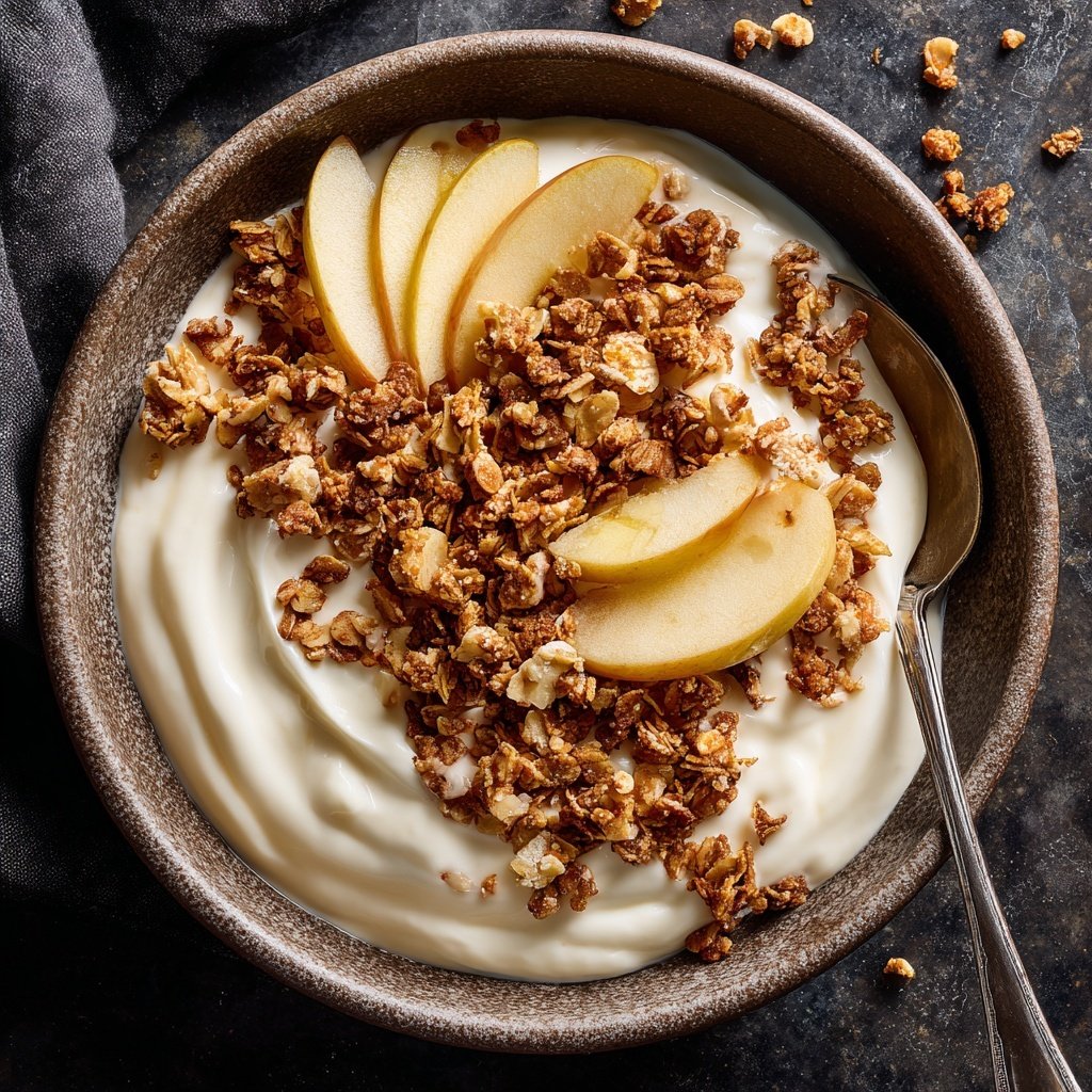 Apple Yogurt Breakfast Bowl