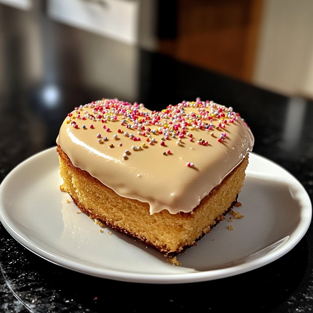 Mini Heart Cake Recipe