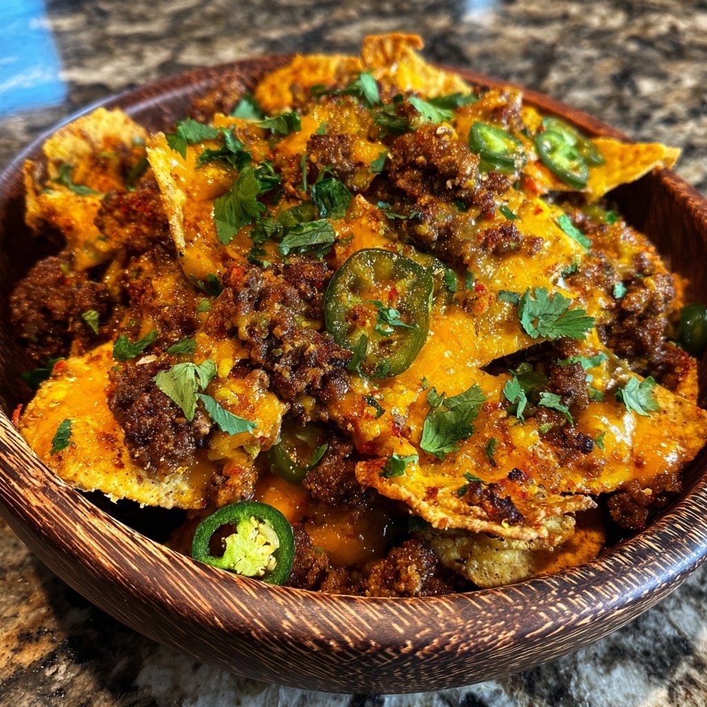Ground Beef Nachos