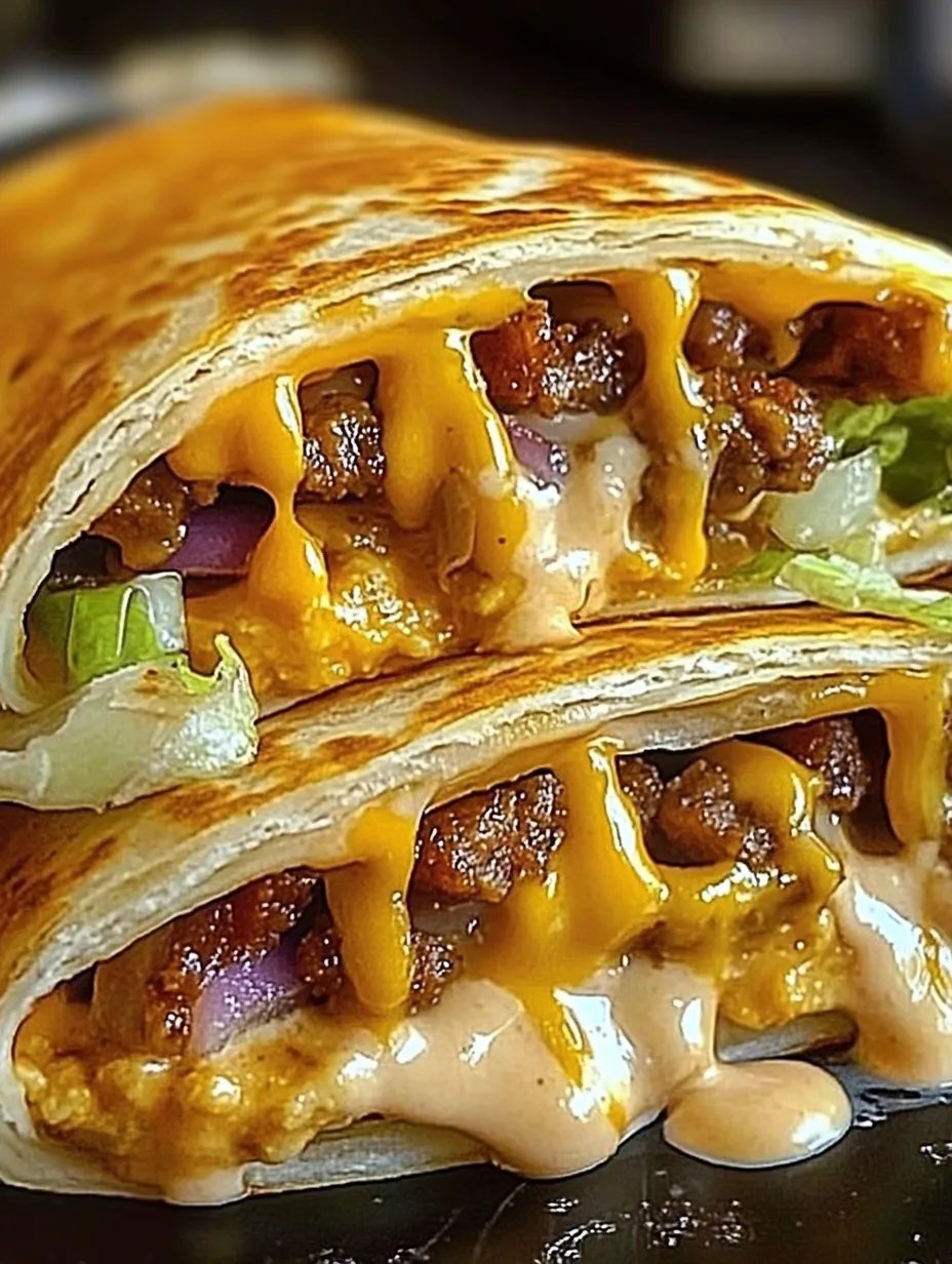 Homemade Big Mac Wraps With Special Sauce 🍔🌯