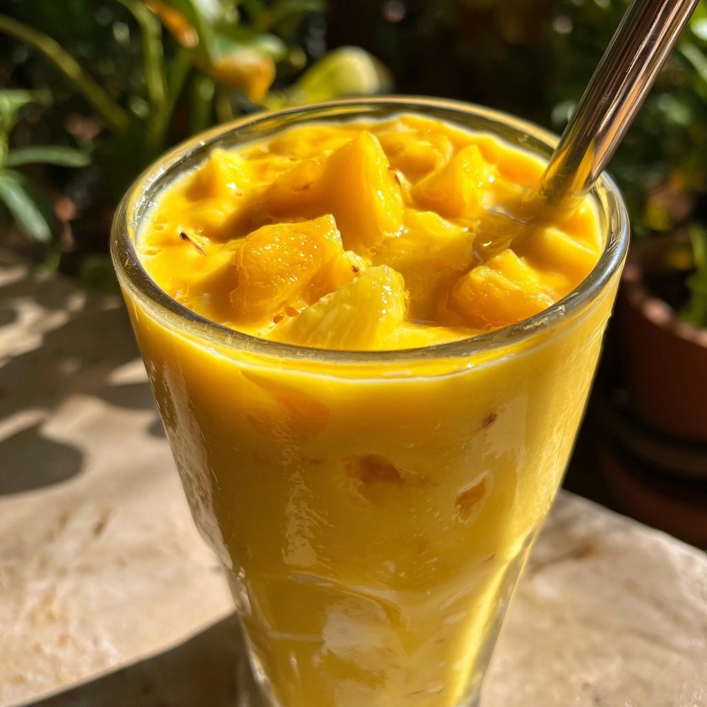Easy Smoothie With Pineapple