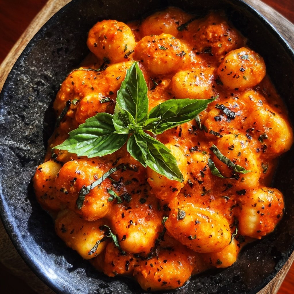 Sunday Tomato Basil Gnocchi
