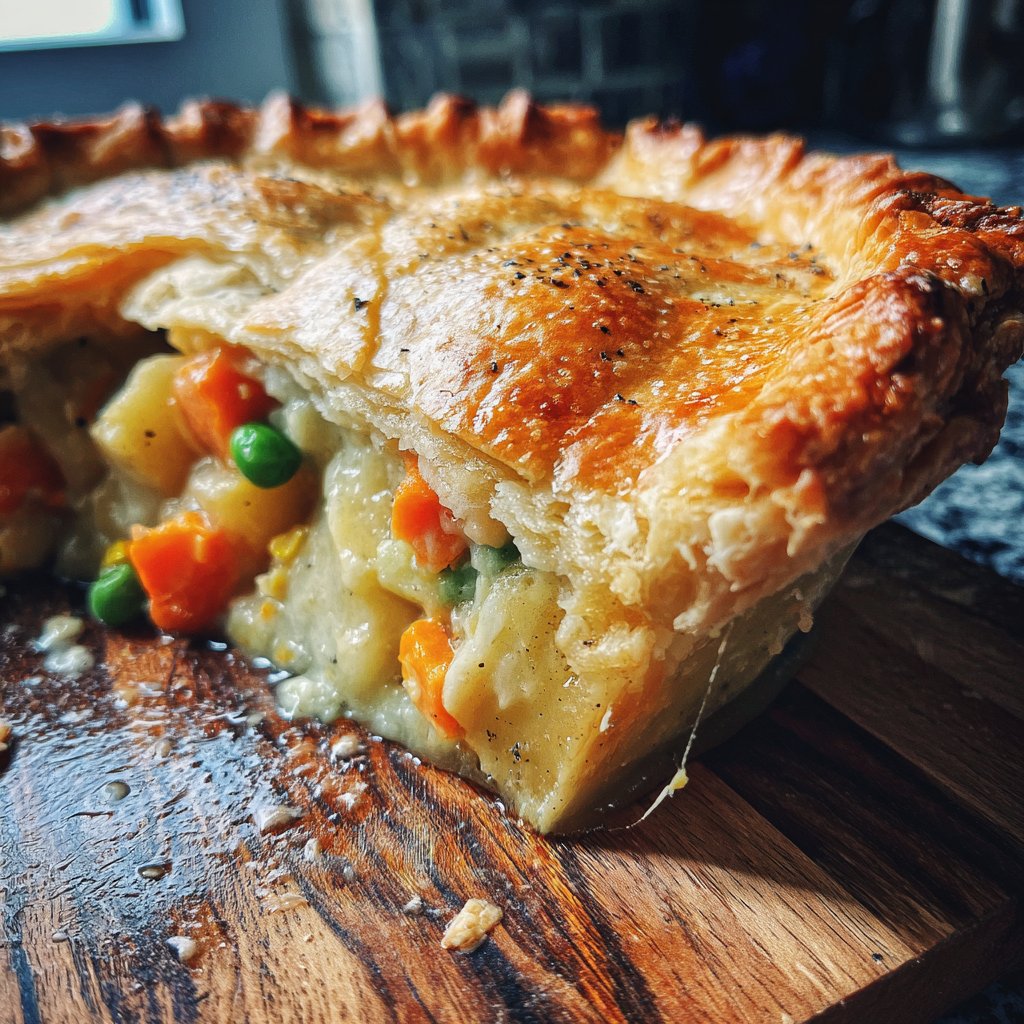 Sunday Creamy Vegetable Pot Pie