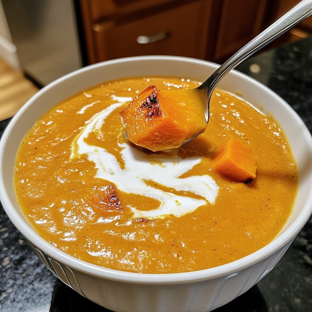 Creamy Squash Soup Recipe