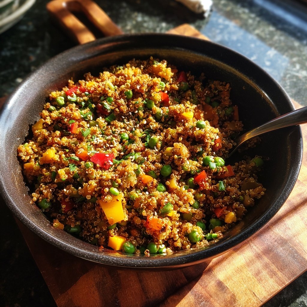 Vegetable Fried Quinoa