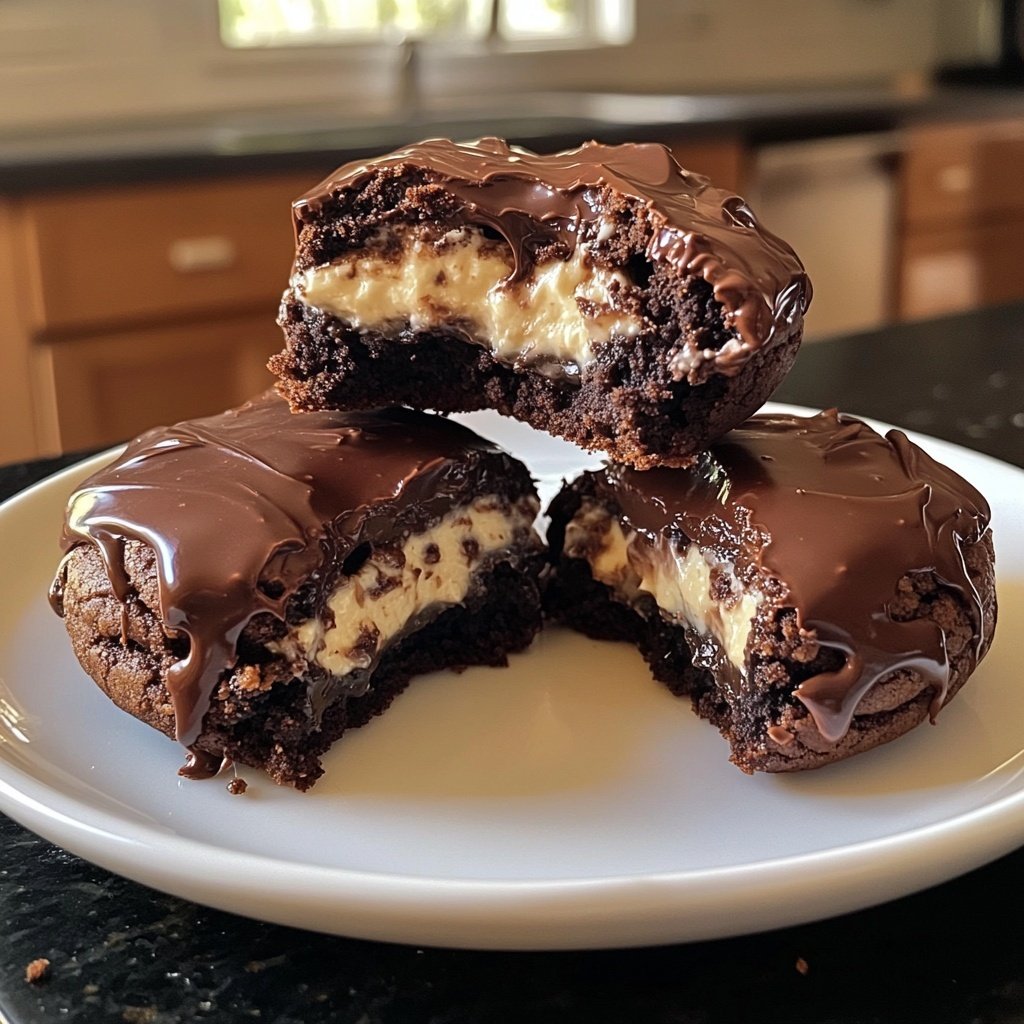 Choco Cheesecake Cookie Bites