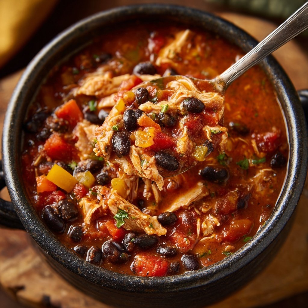 Budget-Friendly Slow Cooker Chicken Chili