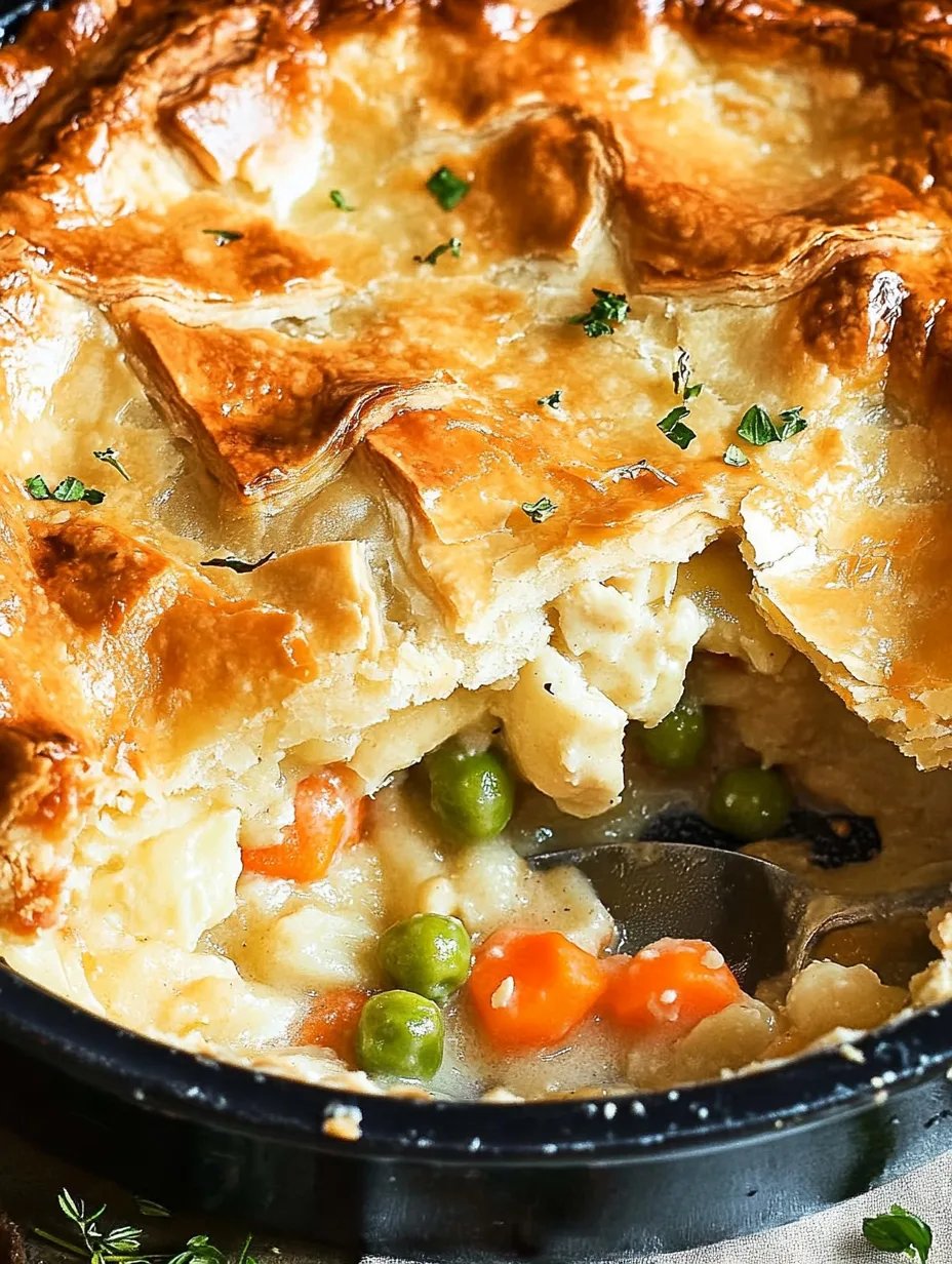 Quick and Easy Chicken Pot Pie