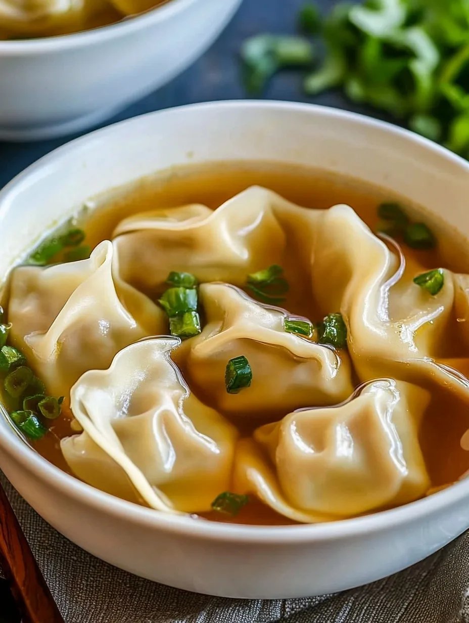 Easy Wonton Soup Recipe